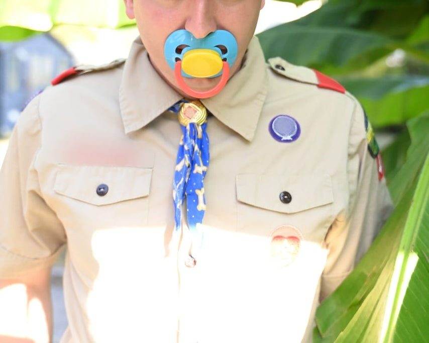 Pacifier Kiddo LULLY XXL - Blanco