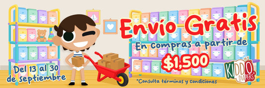 Envío gratis en septiembre