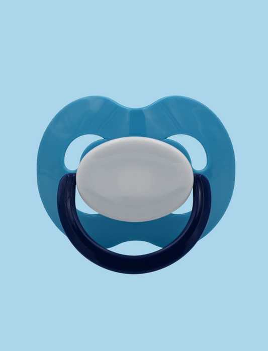 Pacifier Kiddo LULLY XXL - Azul Claro+Azul Obscuro+Blanco