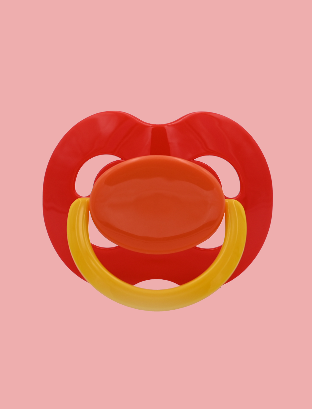 Pacifier Kiddo LULLY XXL - Rojo+Naranja+Amarillo