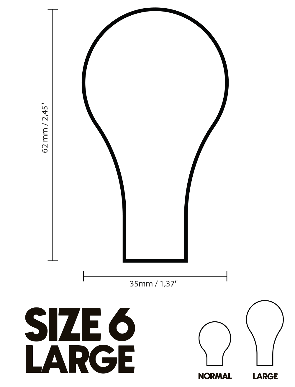 Pacifier Kiddo LULLY XXL - Blanco